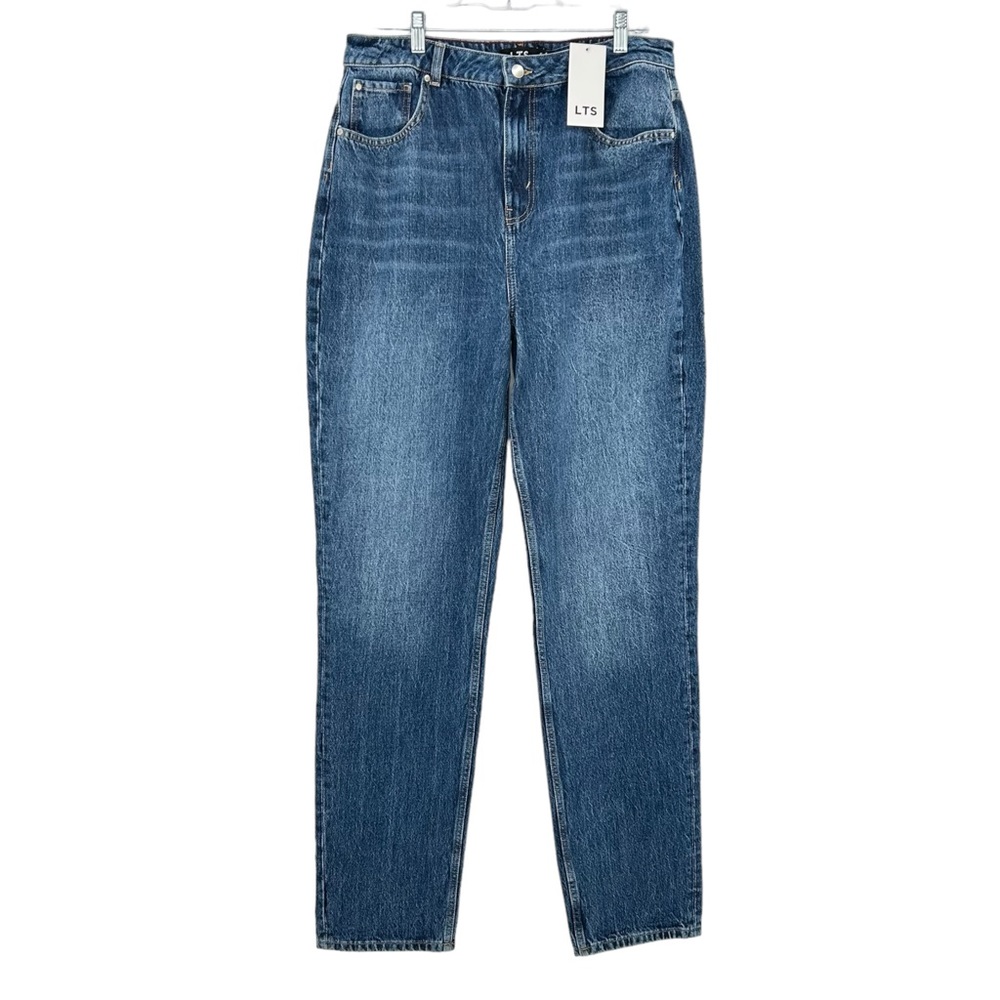 Long Tall Sally LTS High Waist Straight Jeans size 12